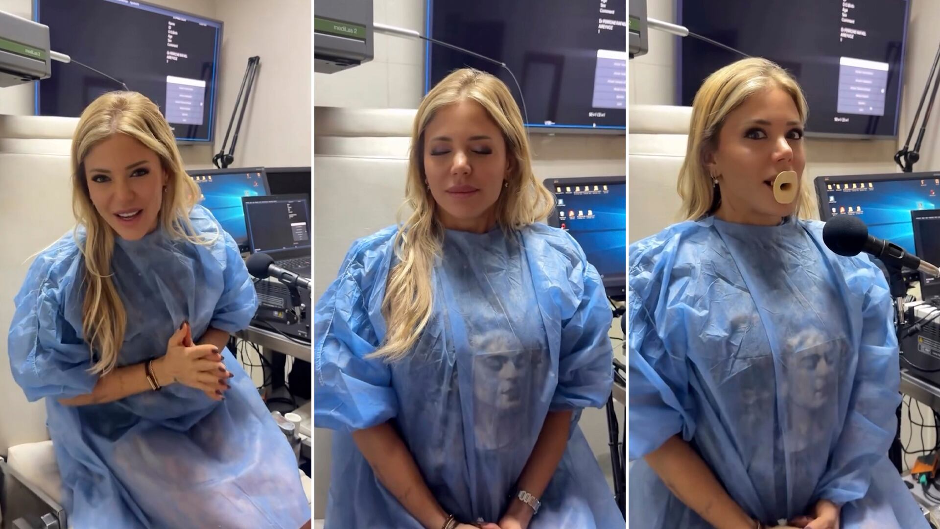 Así fue el control médico que marcó el avance de Evangelina Anderson