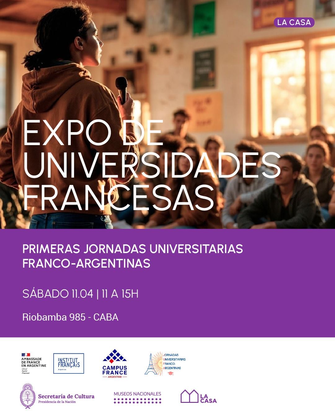 La Expo de Universidades Francesas será una ocasión para informarse acerca de las oportunidades de estudio en ese país