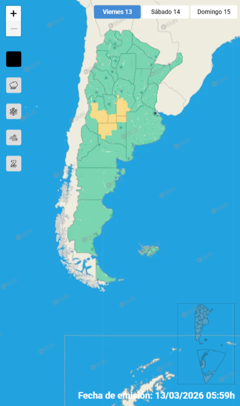 Fin de semana caluroso en CABA: máximas de hasta 32 grados y baja probabilidad de lluvias