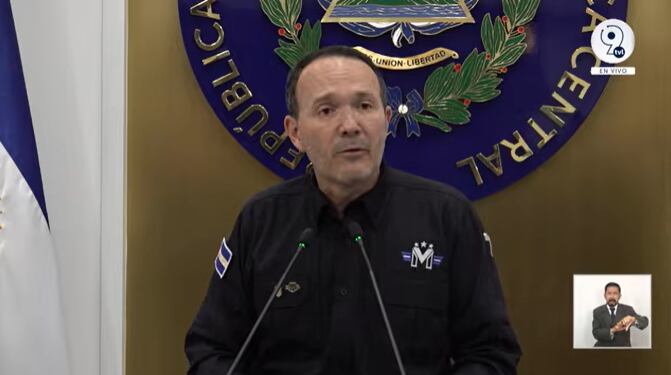 El ministro de Justicia y Seguridad, Gustavo Villatoro, presentó la iniciativa ante la Asamblea Legislativa./ (Captura de pantalla: Asamblea Legislativa