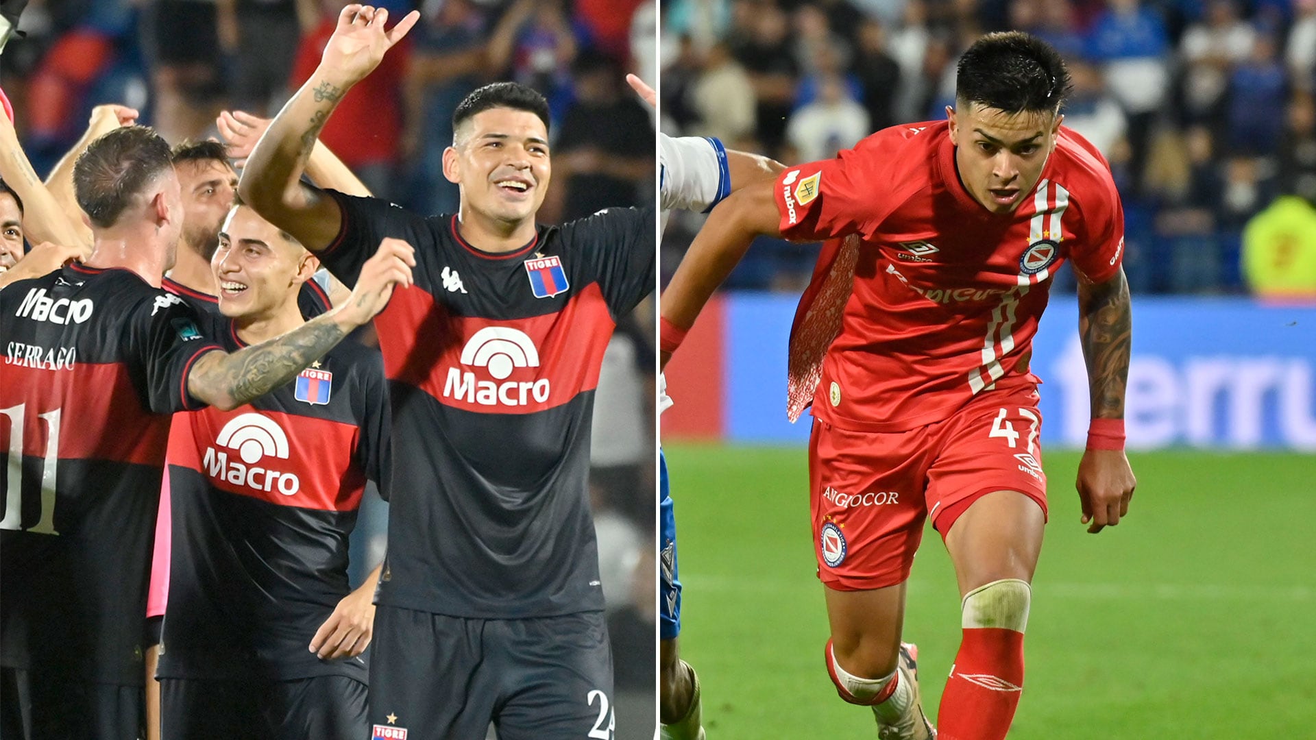 Tigre y Argentinos Juniors, cara a cara