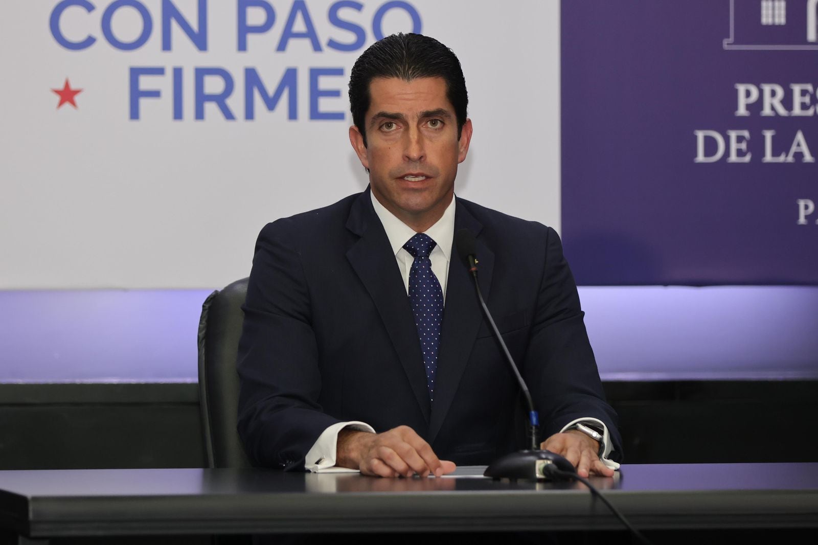 José Ramón Icaza, ministro para Asuntos del Canal, explicó que el proceso de precalificación para nuevas terminales portuarias permitirá evaluar a los operadores interesados. Cortesía