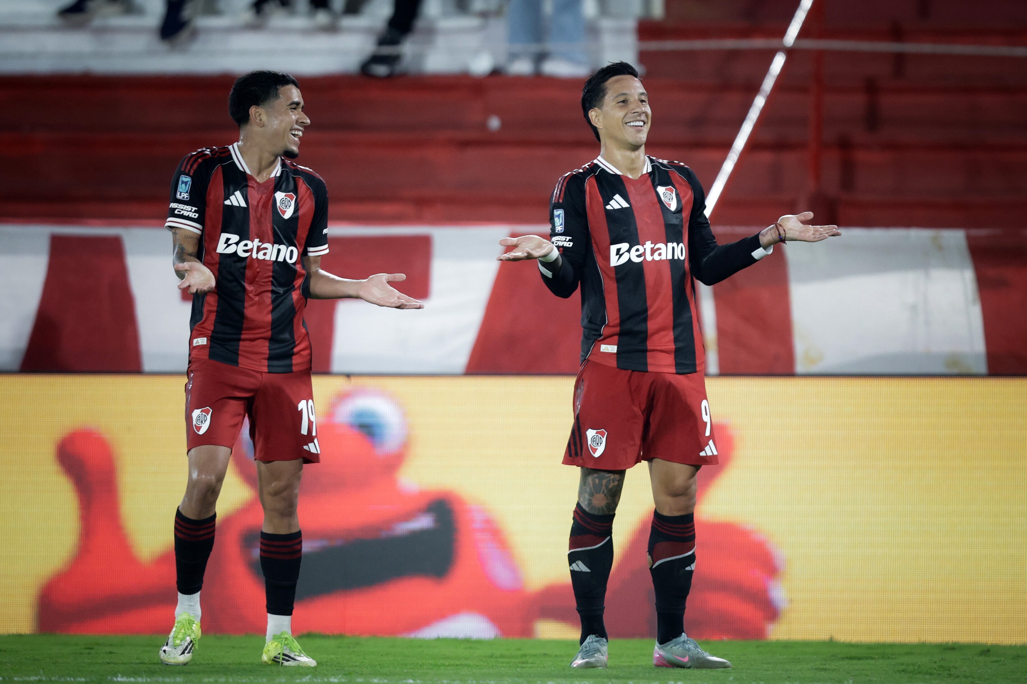 Sebastian Driussi. Huracan vs River Plate. Fecha 10 Torneo Apertura Liga Profesional Argentina.