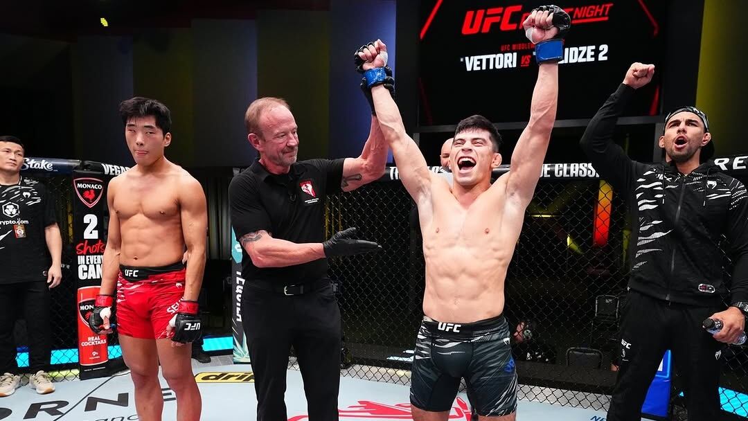 El argentino escaló en el ranking a pasos agigantados desde su debut (Foto: UFC oficial)