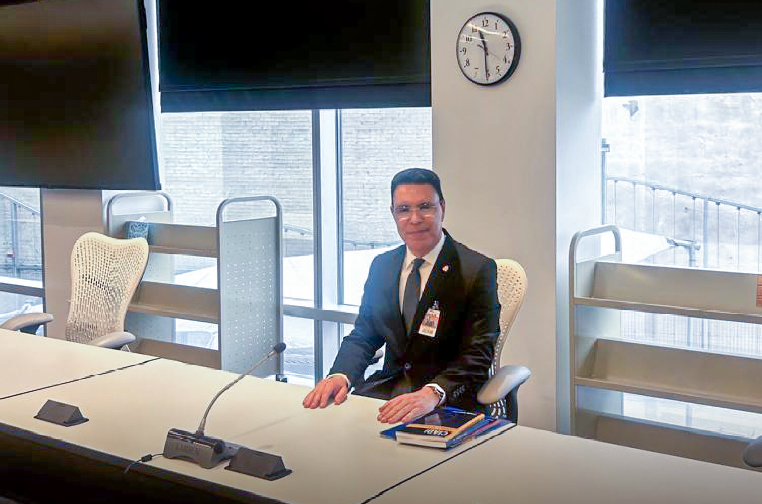 El procurador Dagoberto Aspra Iglesias lidera la estrategia que busca mejorar el entorno de inversión extranjera en Honduras./( Procuraduría General de la República)