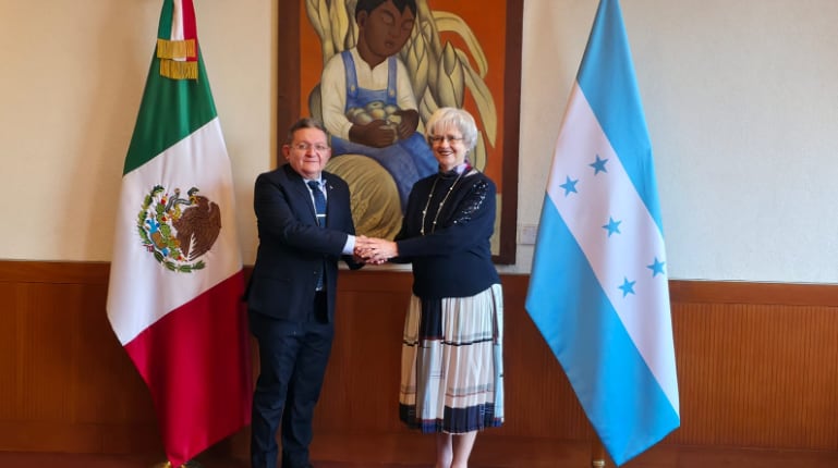 Los representantes de ambos países acordaron una cumbre de jefes de Estado mesoamericanos en 2027 y una reunión ejecutiva en abril de 2026 en Tegucigalpa./(Radio Cadena Voces)