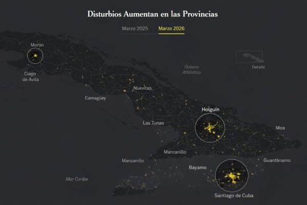 Imágenes satelitales revelan el alcance de la crisis en Cuba tras un nuevo apagón total en la isla