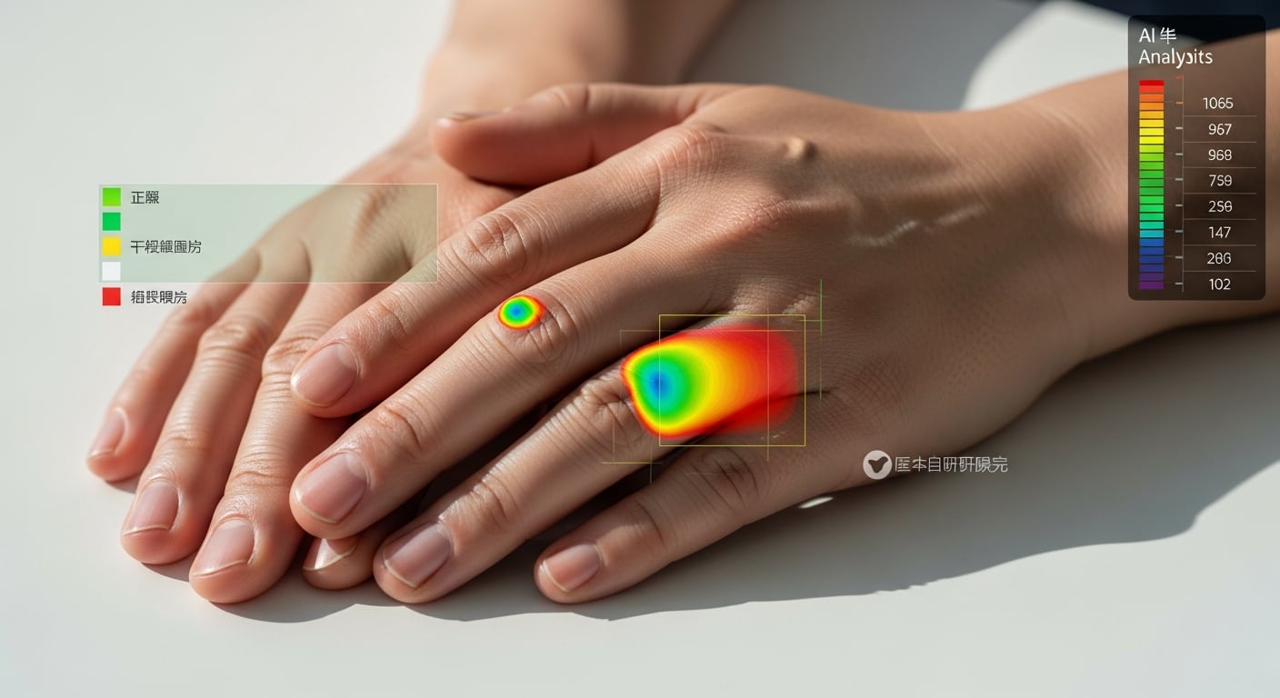 El sistema de inteligencia artificial japonés analiza imágenes del dorso de la mano y del puño cerrado para detectar acromegalia con alta precisión. (Imagen Ilustrativa Infobae)