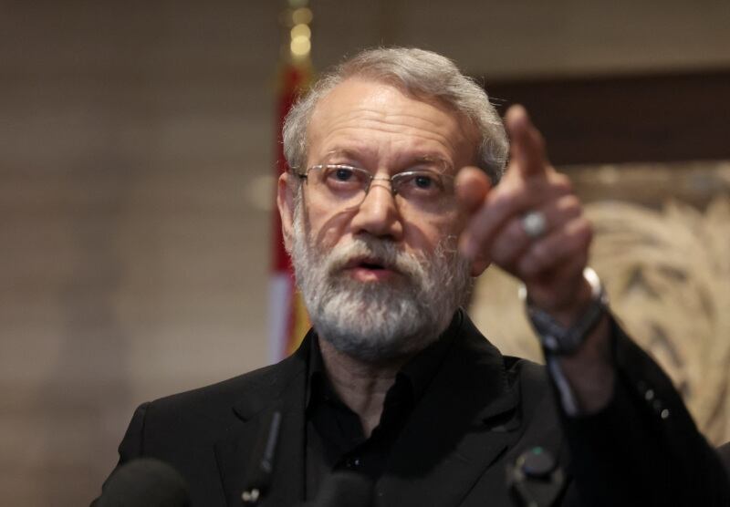 El ex jefe de seguridad nacional de Irán, Ali Larijani (REUTERS/Aziz Taher)