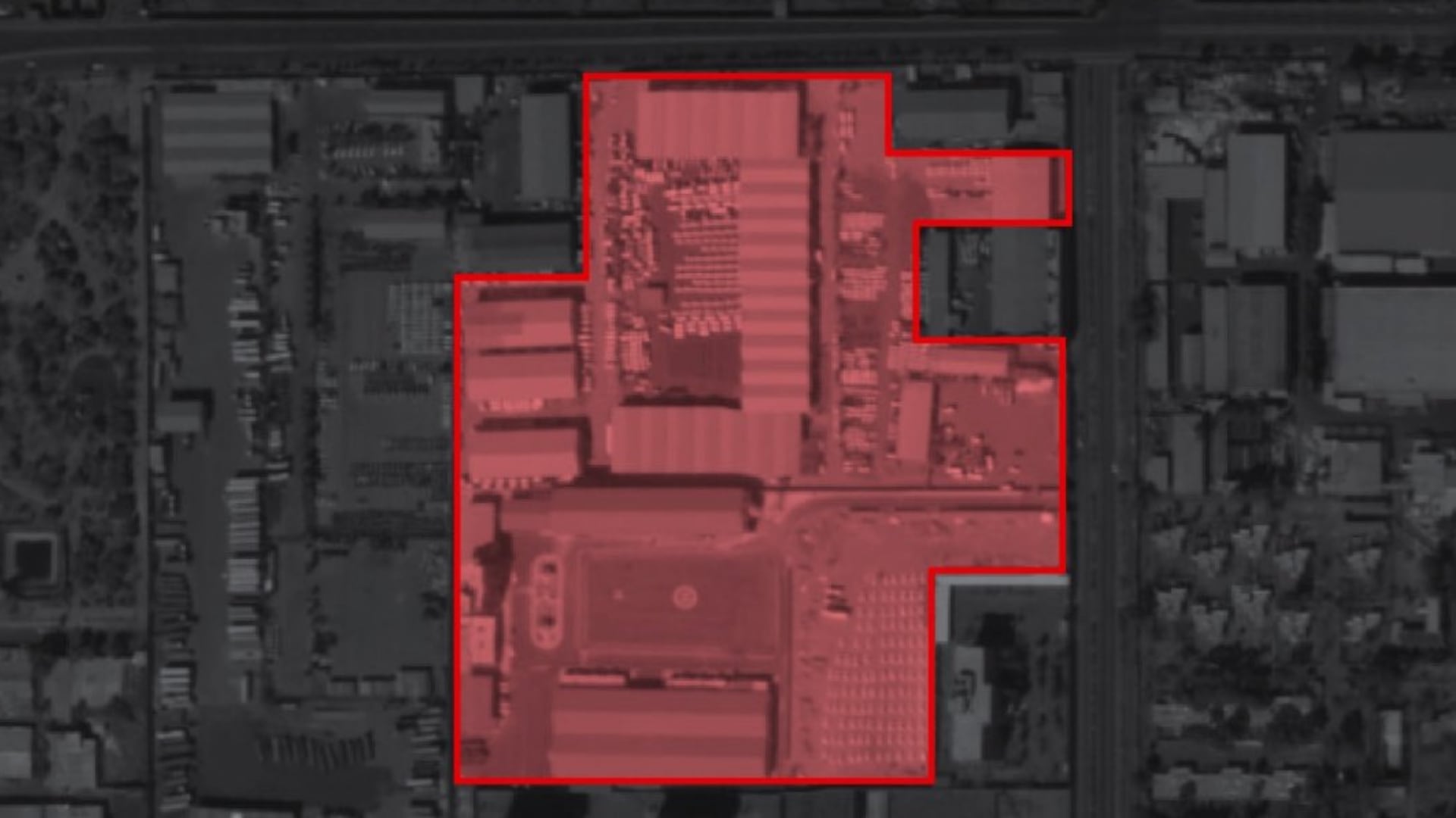 La zona de Teherán bombardeada por Israel (@idfonline)