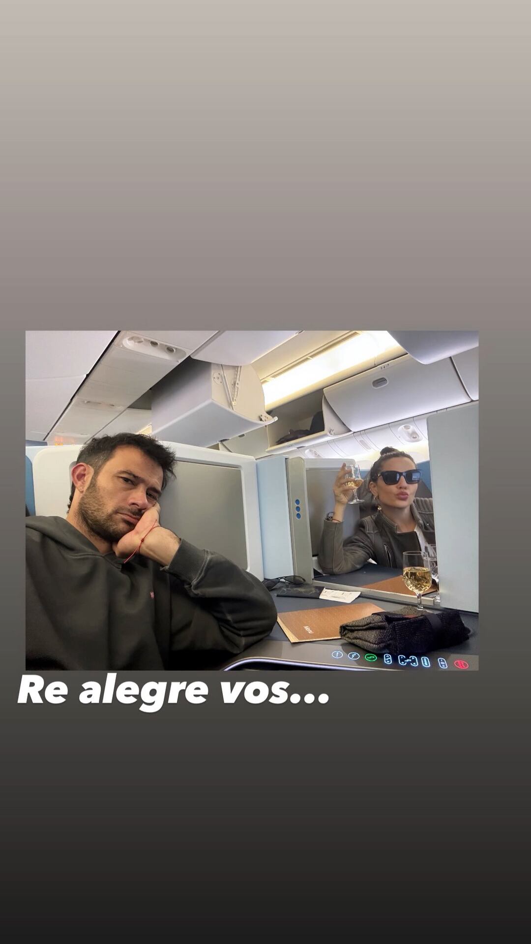 La respuesta en foto de Cvitanich a Figueiras