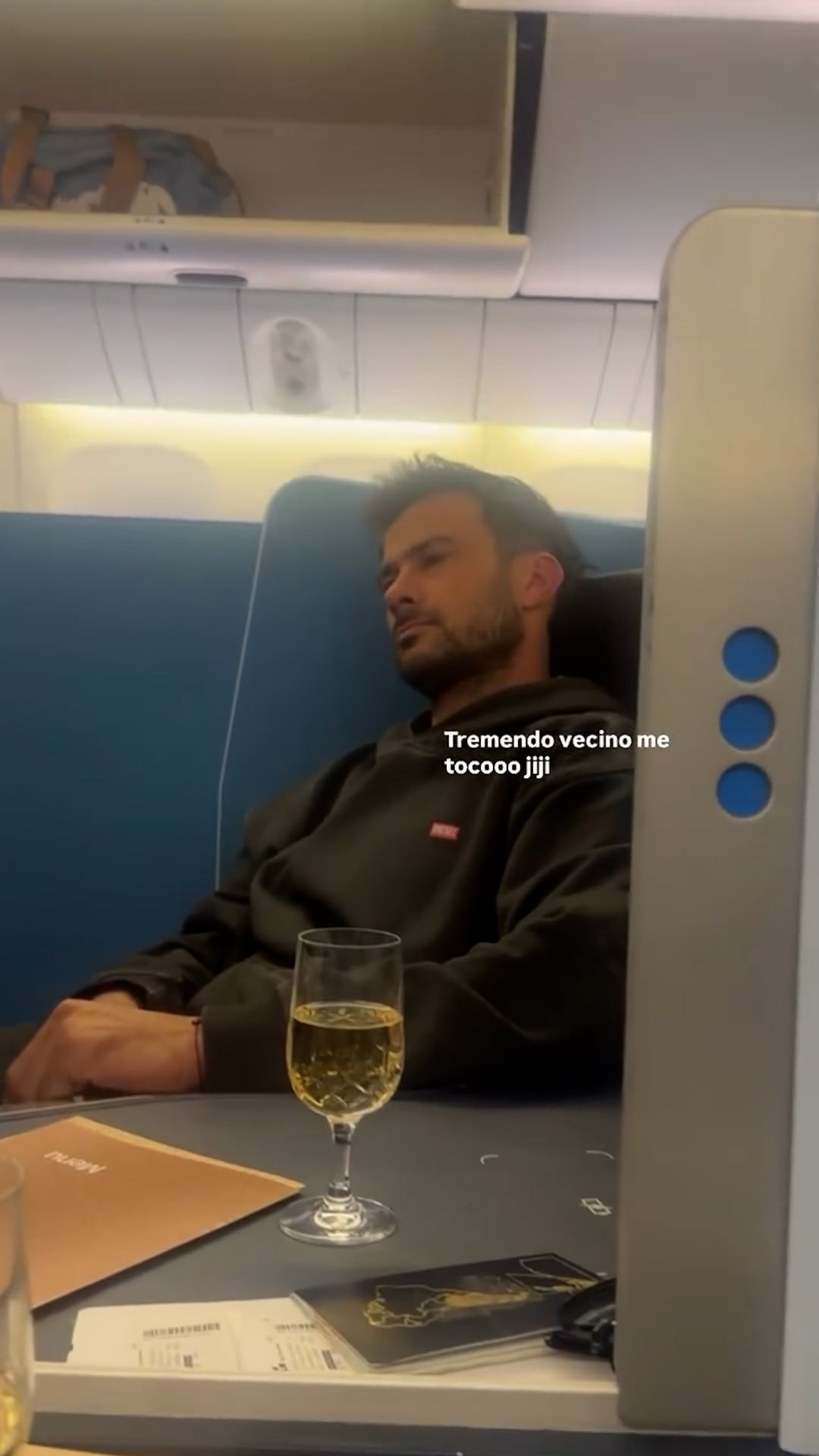 Ivana Figueiras fotografió a un serio Darío Cvitanich y bromeó con la imagen: 