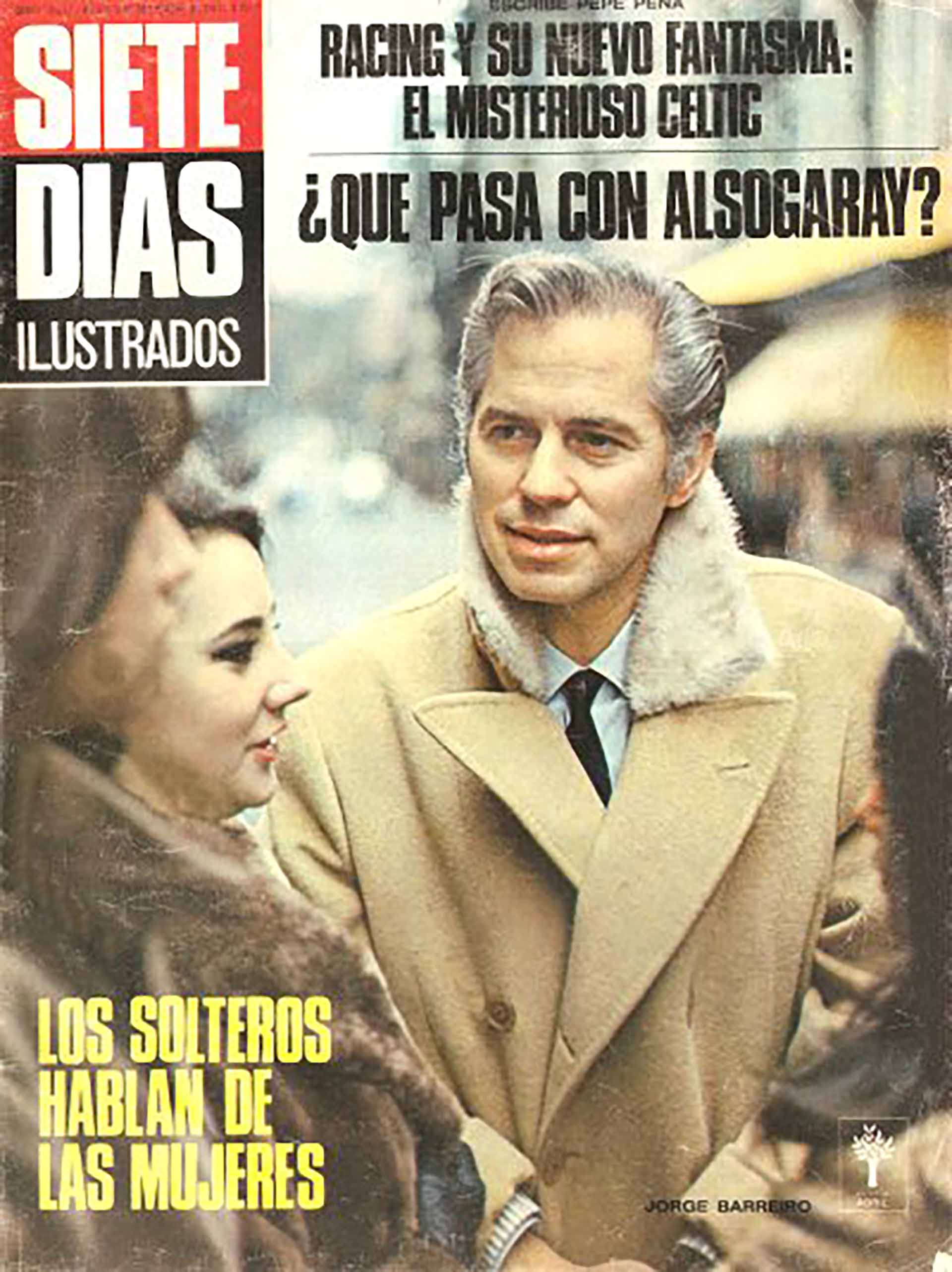 Barreiro en la portada de la revista Siete Días