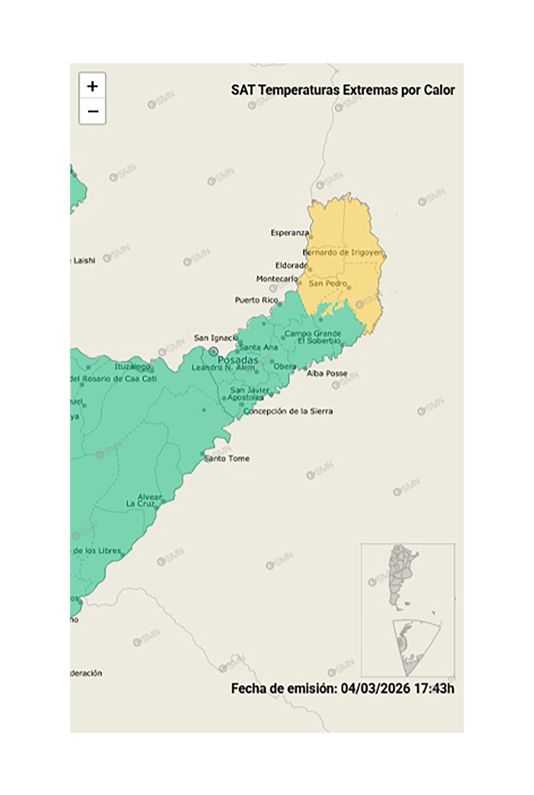 Jueves inestable en el AMBA: nubes, lloviznas y diez provincias bajo alerta