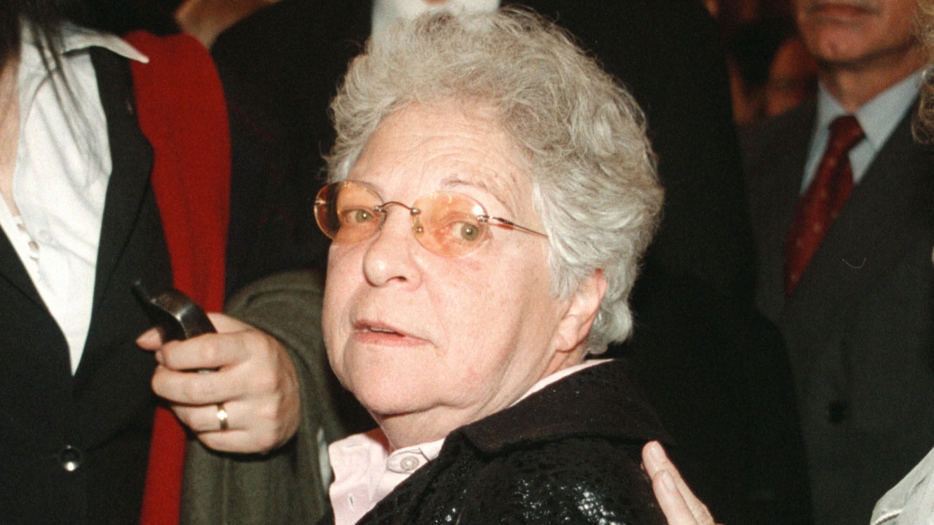 La ex jueza de la Corte Suprema, Carmen Argibay/Juan Vargas