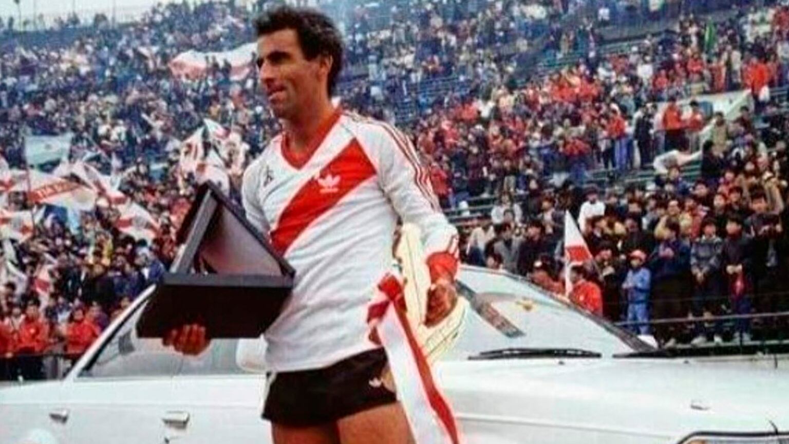 Alzamendi, en su época de auge en River