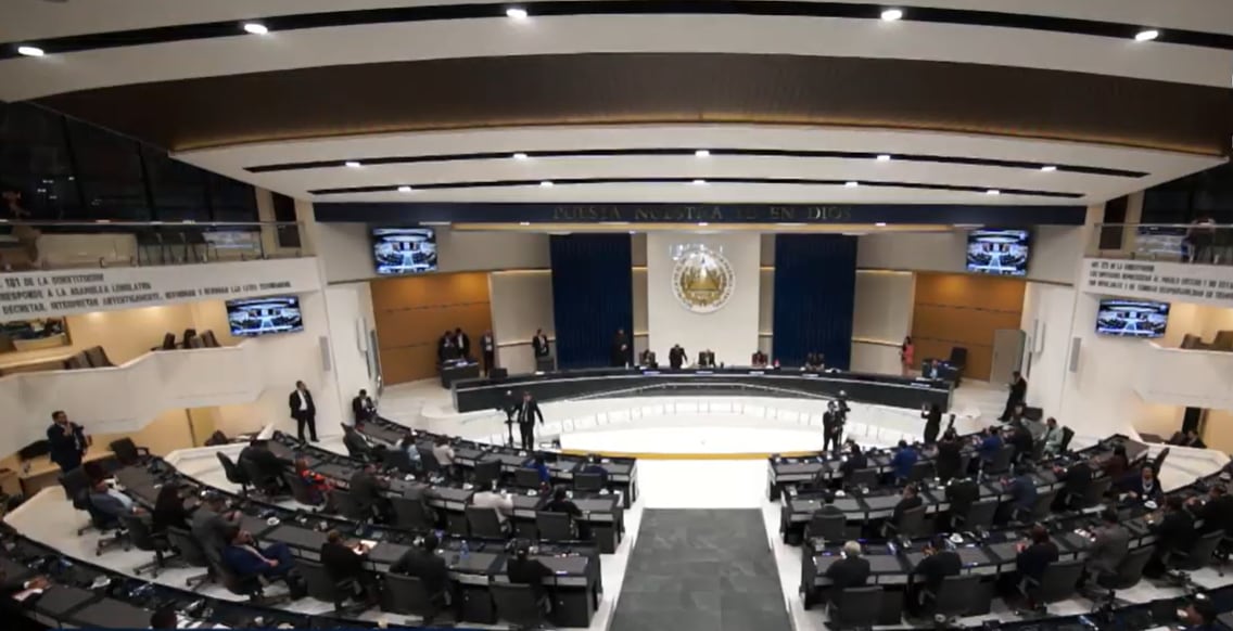 La Asamblea Legislativa de El Salvador aprobó tres reformas presupuestarias clave para 2026./(Asamblea Legislativa)