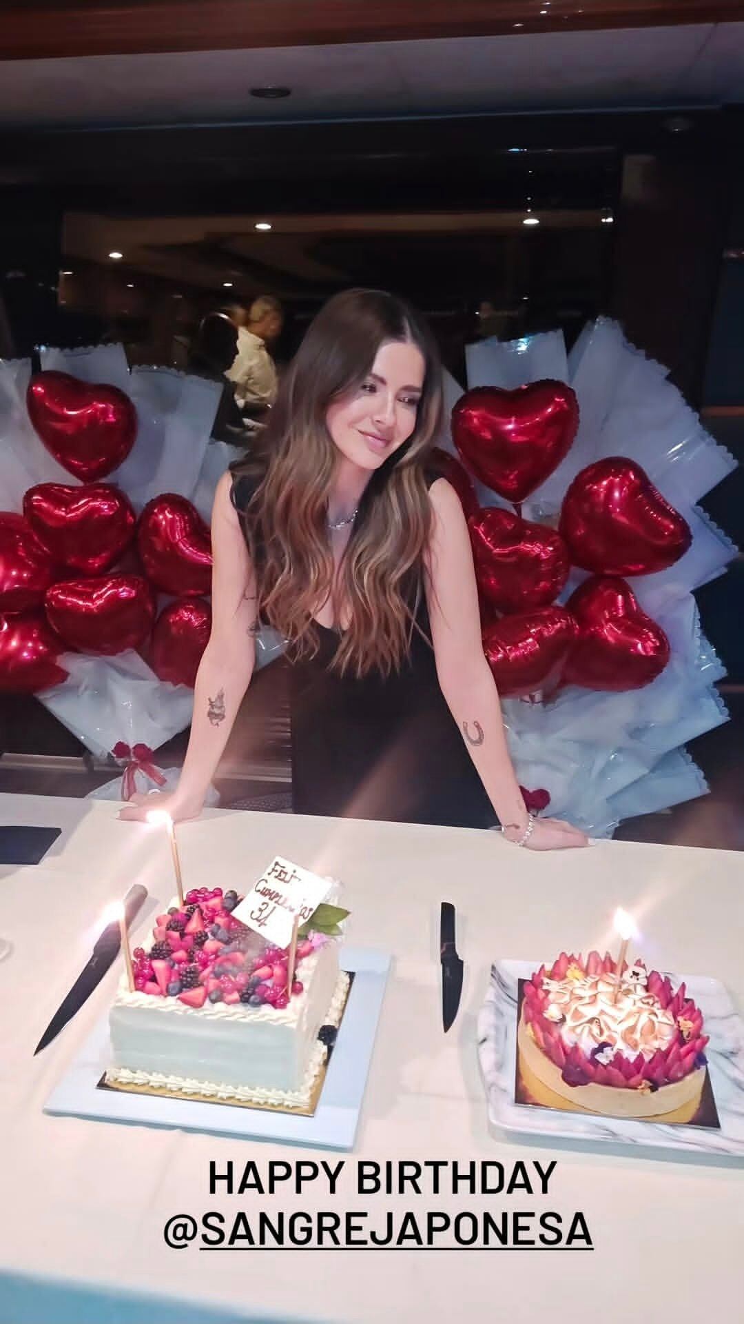 La China Suárez celebró sus 34 años en un yate rodeada por su familia: el video íntimo de la fiesta