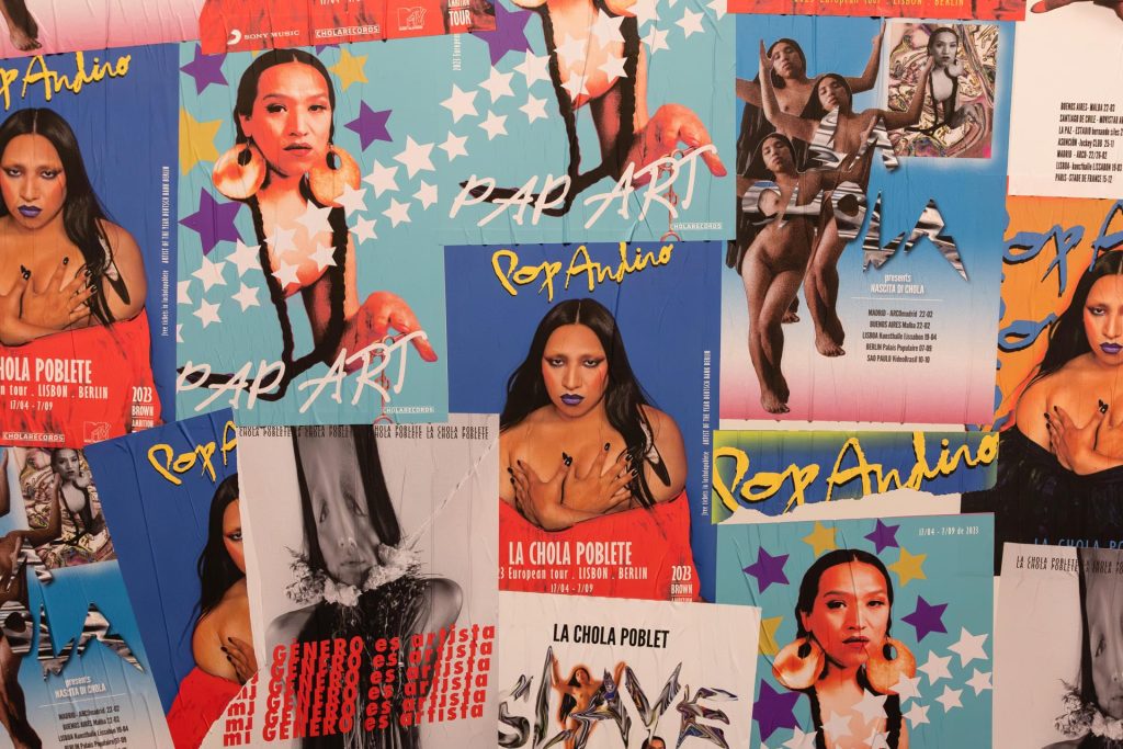 La Chola Poblete expone su “pop andino” en el Museo de San Pablo