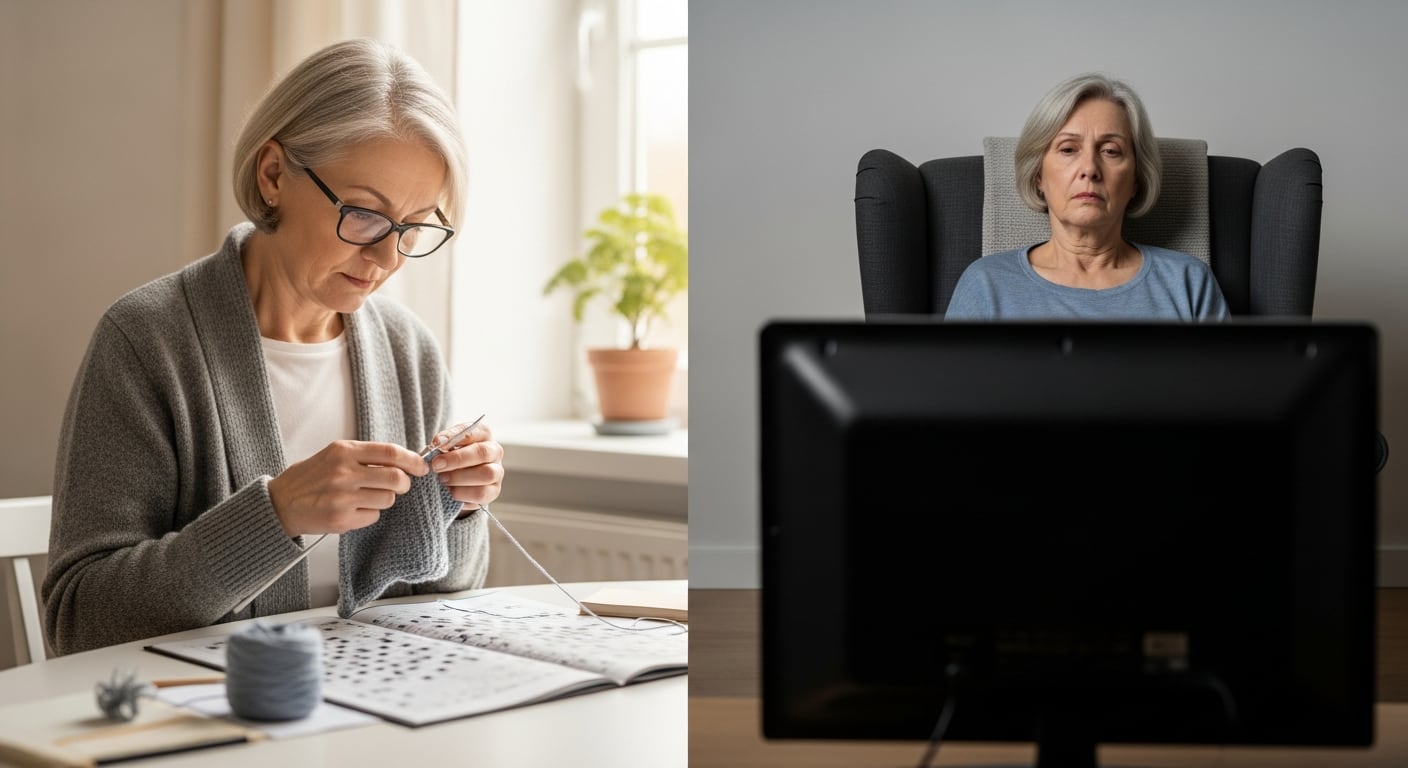 Los expertos advierten que la calidad de las actividades sedentarias importa, siendo clave para estrategias de prevención del envejecimiento cerebral, según el estudio (Imagen Ilustrativa Infobae)