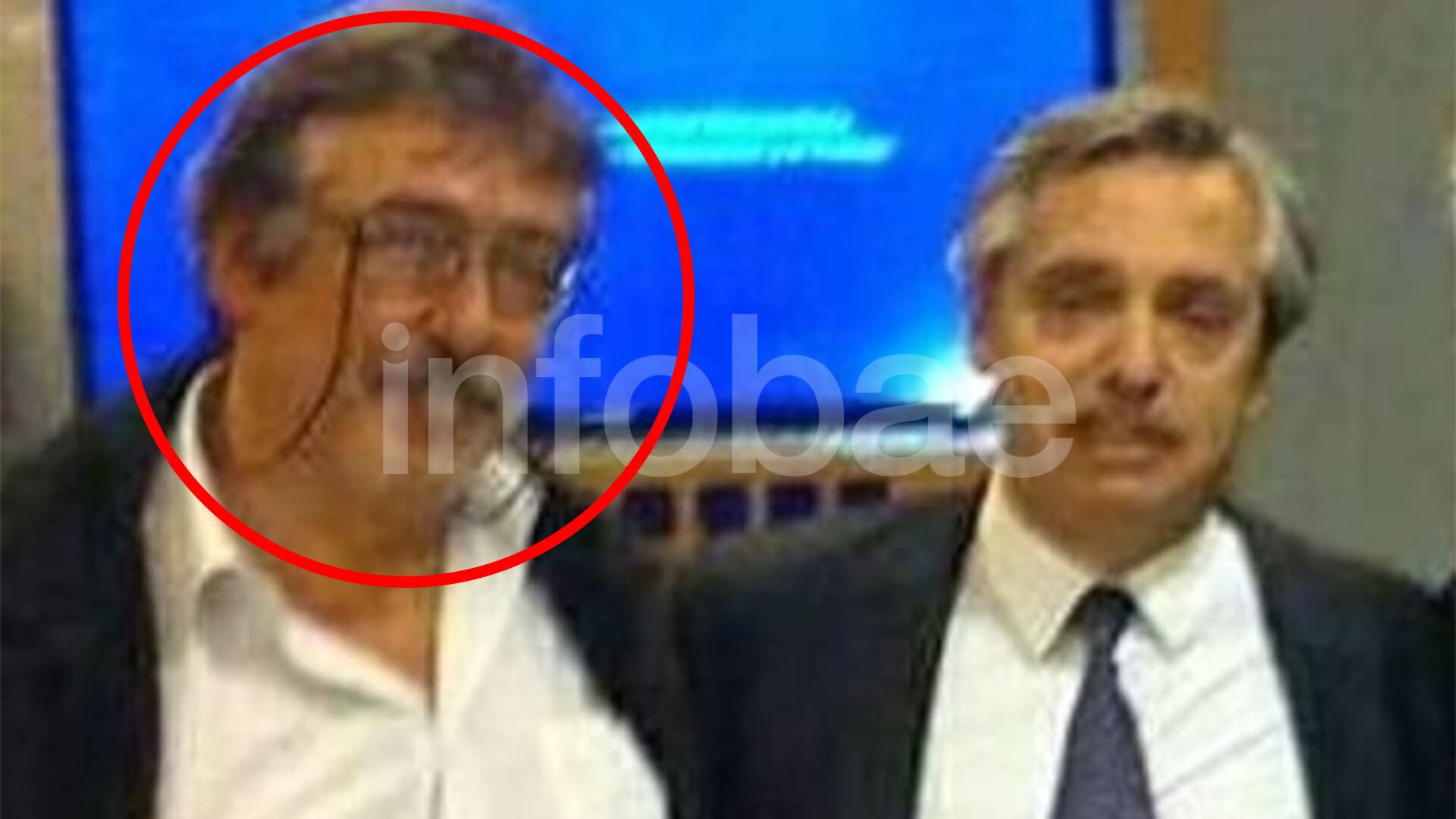 Fernández junto a Alberto Fernández, en una foto de sus redes sociales