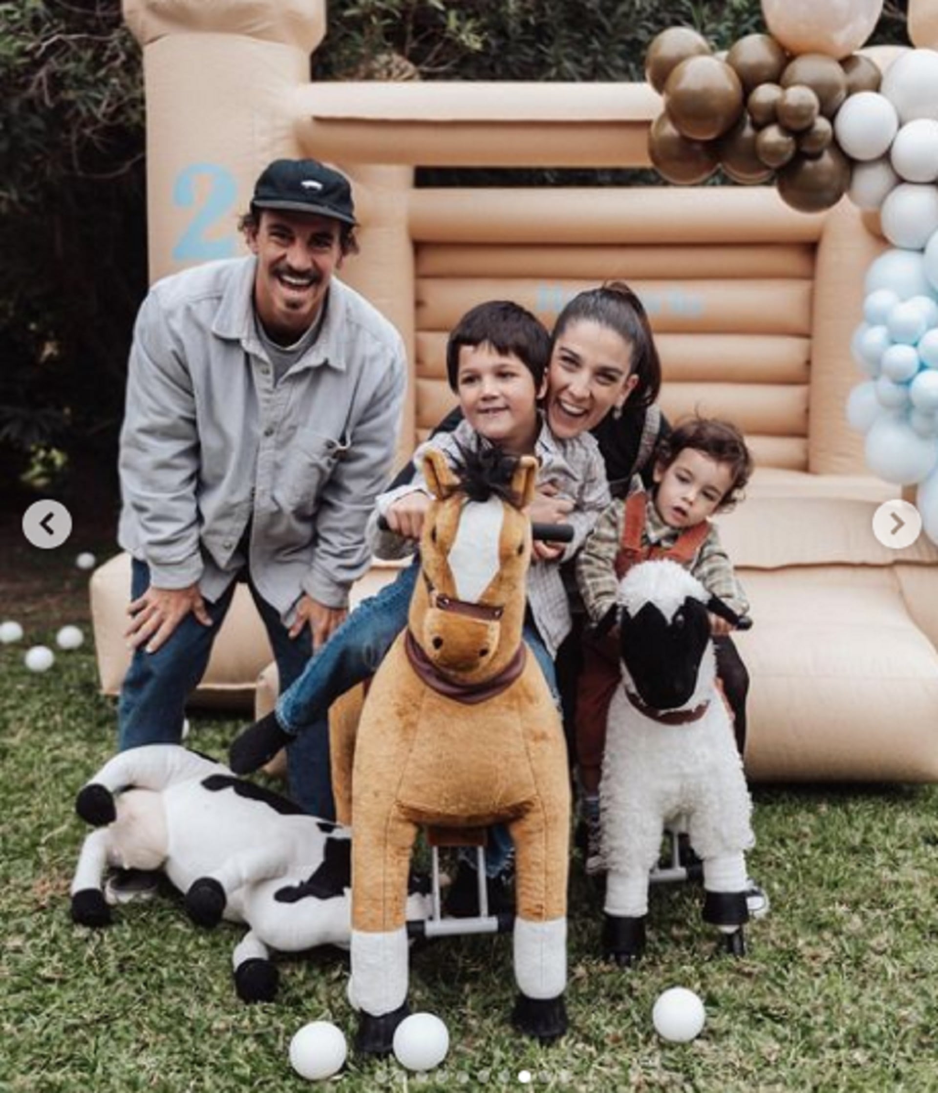 La actriz aclaró que la ausencia de Graviotto en el nacimiento de Timoteo se debió a compromisos laborales en Europa y no a desinterés