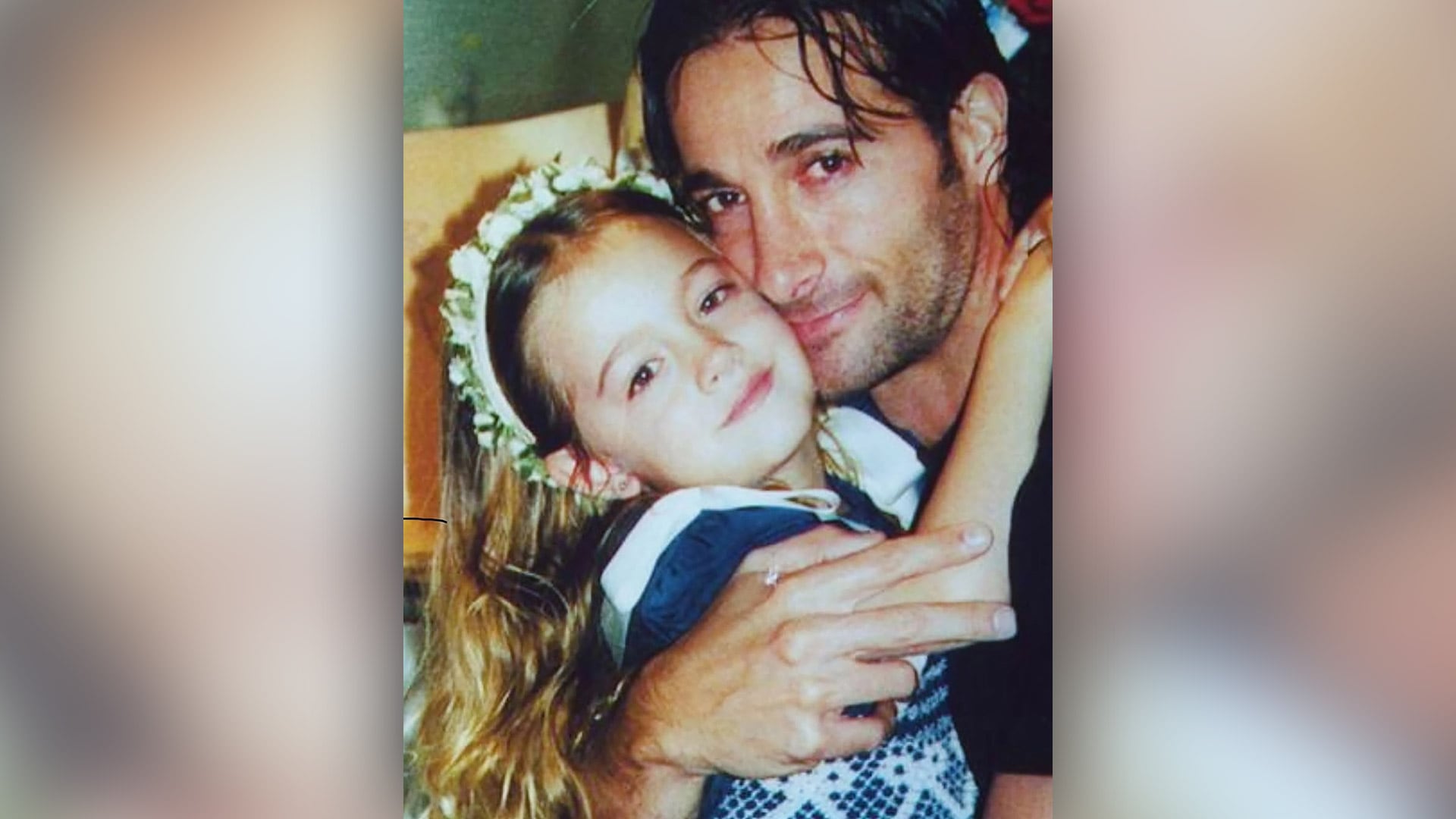 Oriana Sabatini y su pequeña Oriana