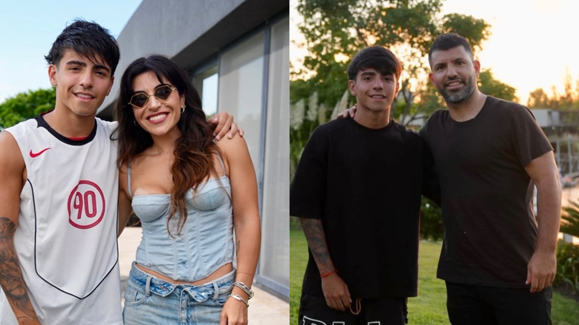 Gianinna Maradona y el Kun Agüero sorprendieron a Benjamín con un regalo especial: “Los 17 llegaron con llave”