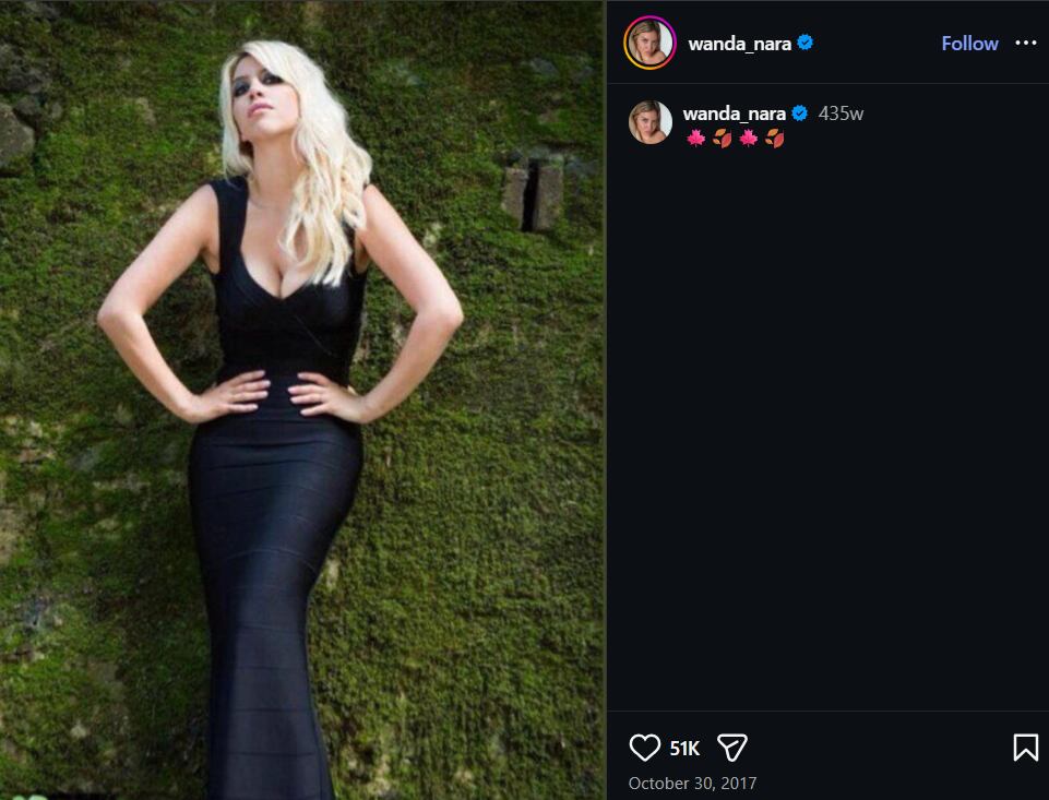 El vestido negro Hervé Léger Paris que lució la China Suárez en su cumpleaños despertó comparaciones con uno usado por Wanda Nara en 2013
