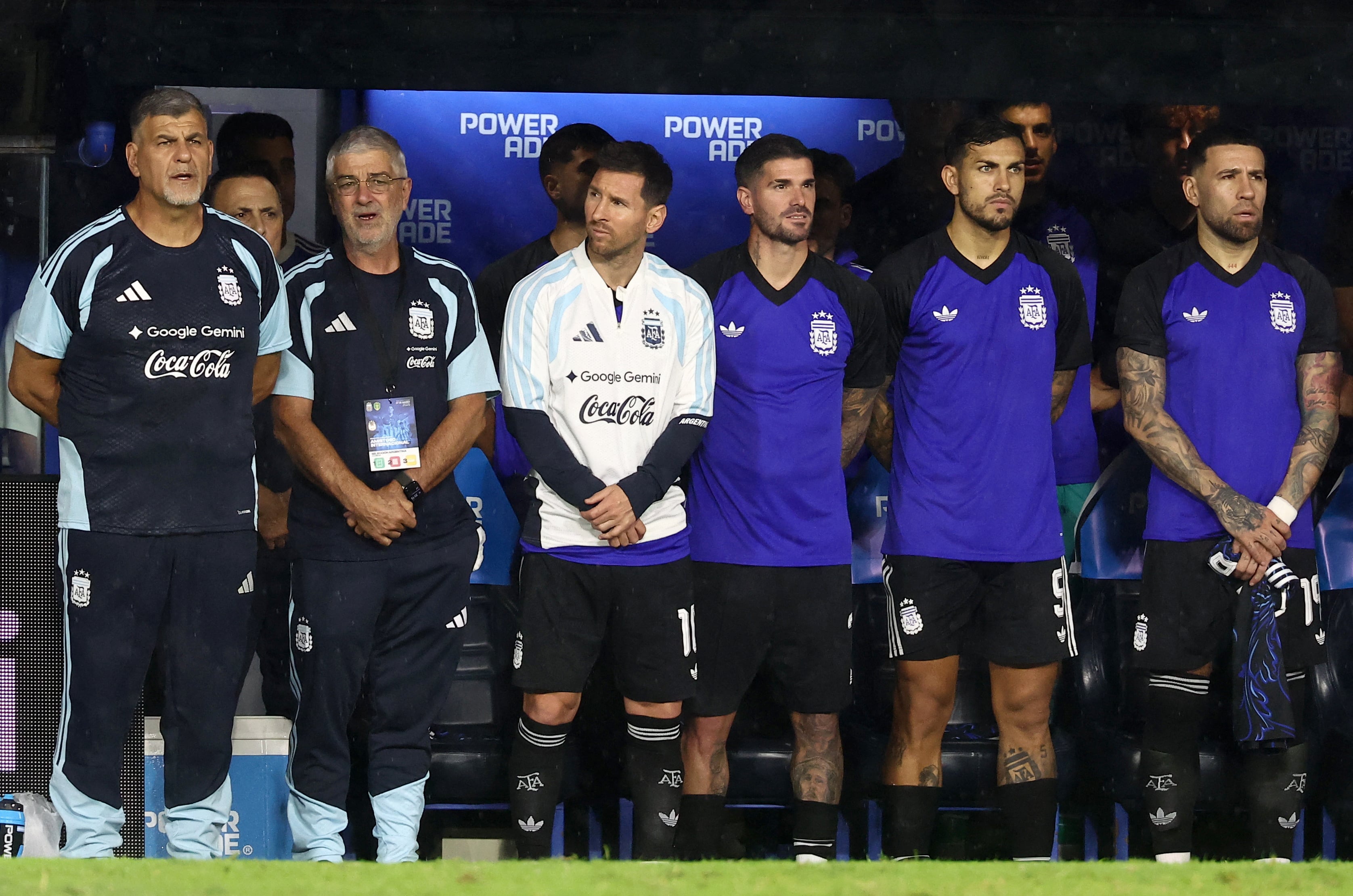 Messi fue suplente y jugó el segundo tiempo (REUTERS/Agustin Marcarian)