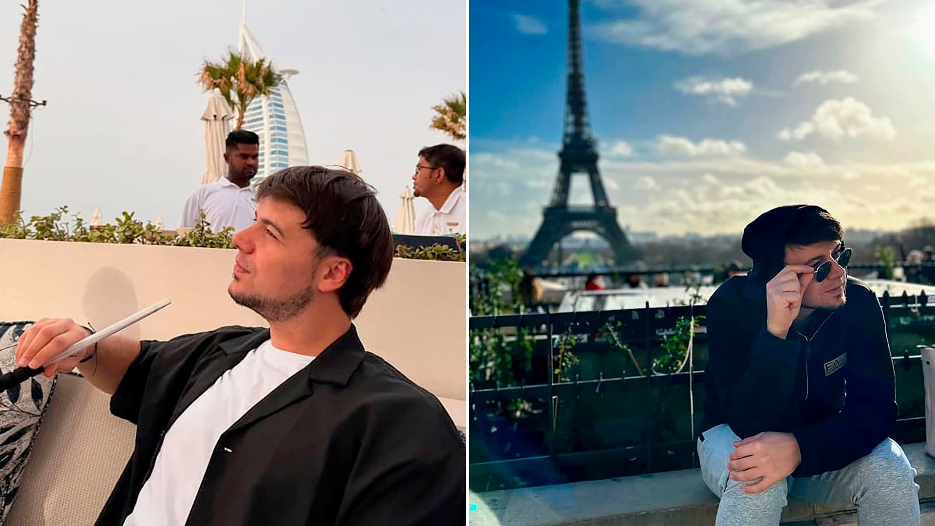 Por el mundo: Veltri en Dubai y la Torre Eiffel