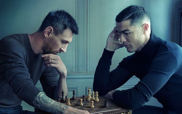 Se mantiene el debate de quién es el mejor entre Cristiano Ronaldo y Lionel Messi (Foto: Louis Vuitton)