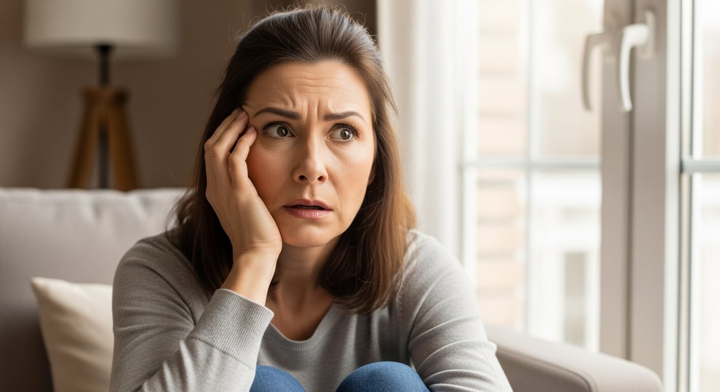 Síntomas como presión en el pecho, dolor abdominal y pensamientos acelerados caracterizan la ansiedad matutina al abrir los ojos (Imagen Ilustrativa Infobae)