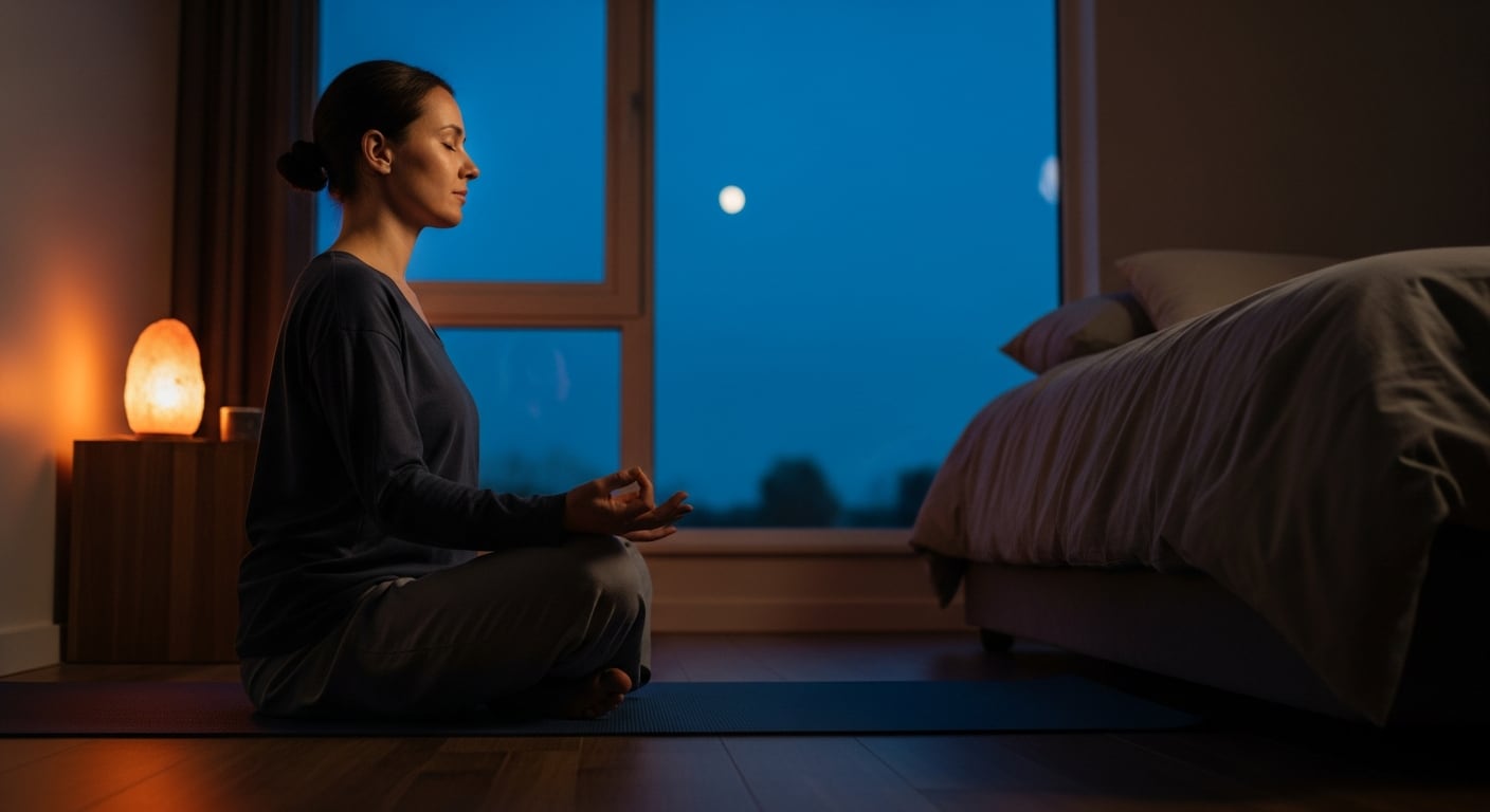 La meditación guiada antes de dormir promueve una mente tranquila y mejora la calidad del sueño (Imagen Ilustrativa Infobae)