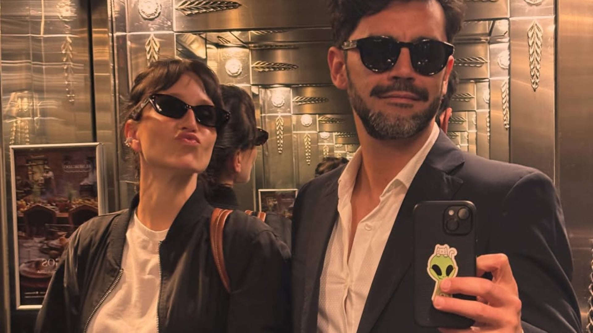 La reacción de Brenda Gandini cuando le preguntaron si abriría la pareja con Gonzalo Heredia