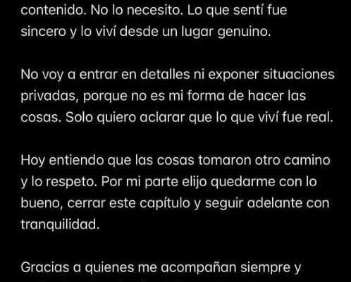 La reacción de la mamá de Ian Lucas al conflicto con Evangelina Anderson