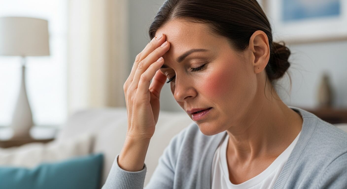 Sofocos, trastornos del sueño y niebla mental son los síntomas más frecuentes en la menopausia en la población argentina, según estudios (Imagen Ilustrativa Infobae)