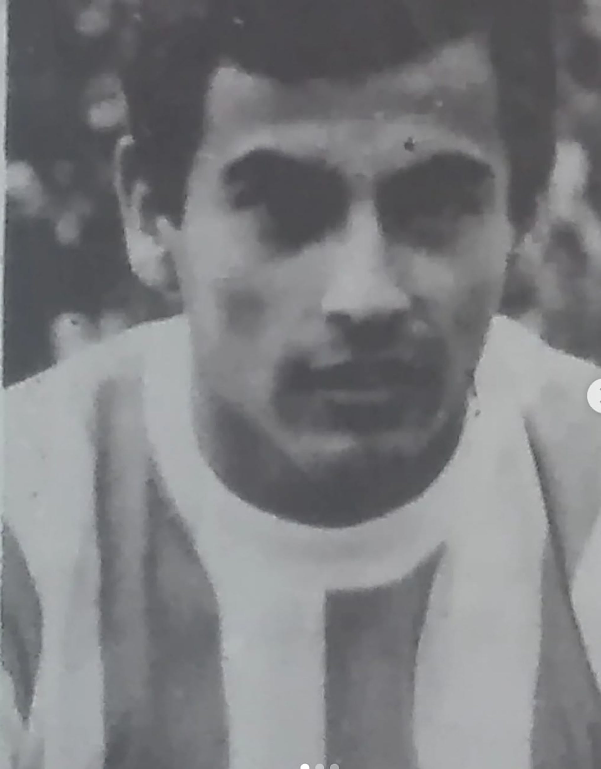 Ernesto Rojas. Jugaba en Gimnasia y Esgrima de Jujuy