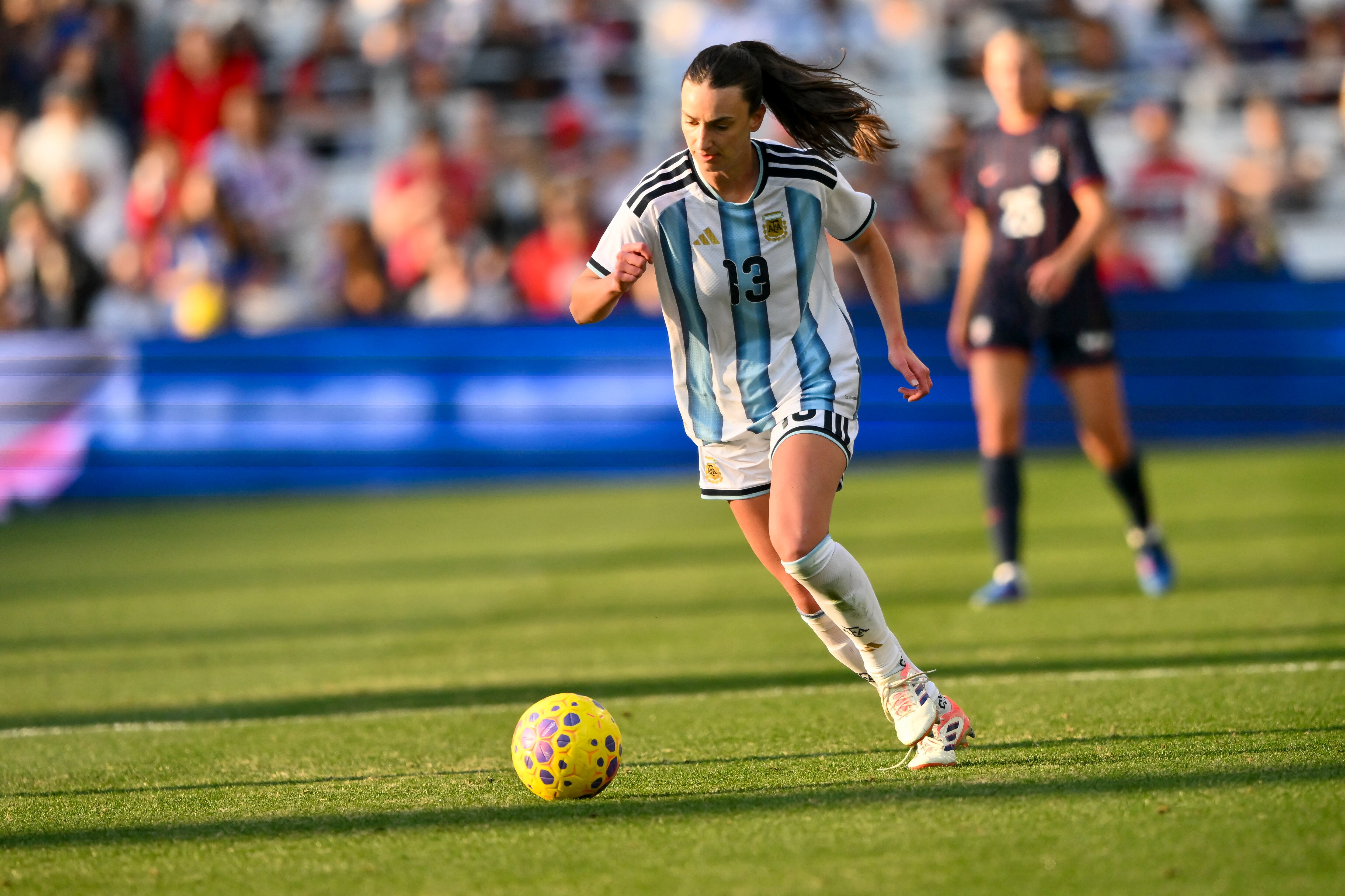 El equipo argentino continúa su preparación internacional y apunta a los próximos desafíos (Credit: Steve Roberts-Imagn Images)