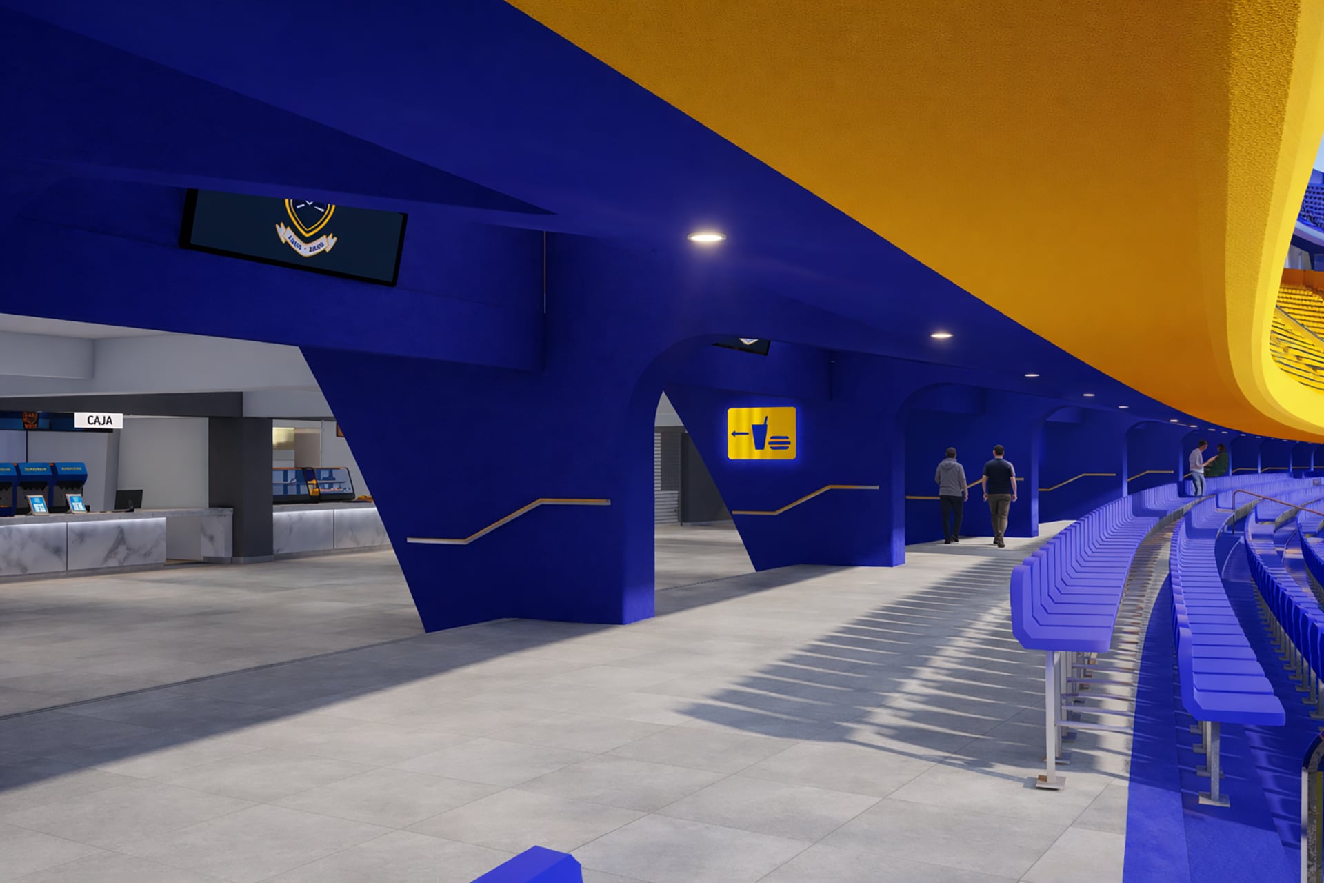 Otro de los detalles de la remodelación de La Bombonera