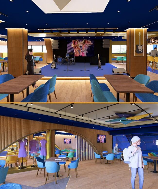 El local gastronómico, en marcha