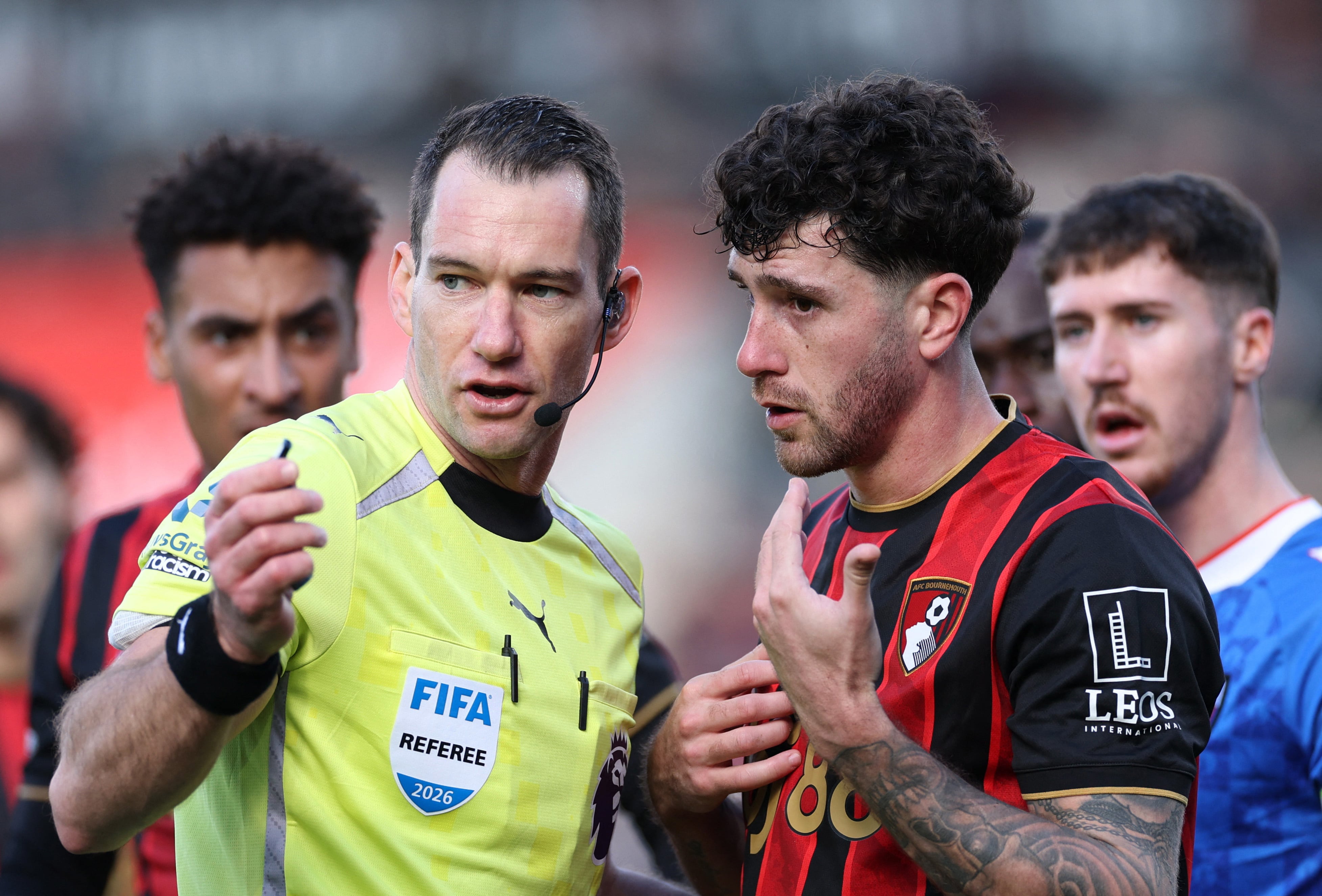 Marcos Senesi (Bournemouth) viene ganando continuidad en las convocatorias (REUTERS/Ian Walton)