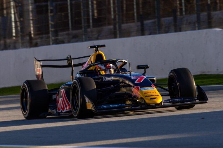 Colnaghi en los ensayos de pretemporada (Crédito: Prensa Mattia Colnaghi)