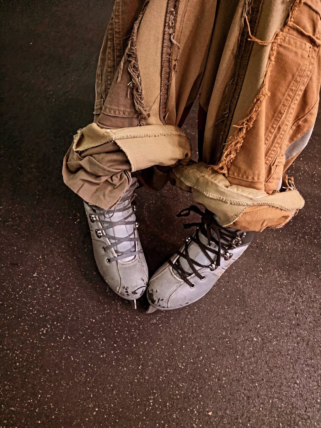 Los patines usados durante la tarde sobre hielo, otro de los momentos del paseo por Central Park