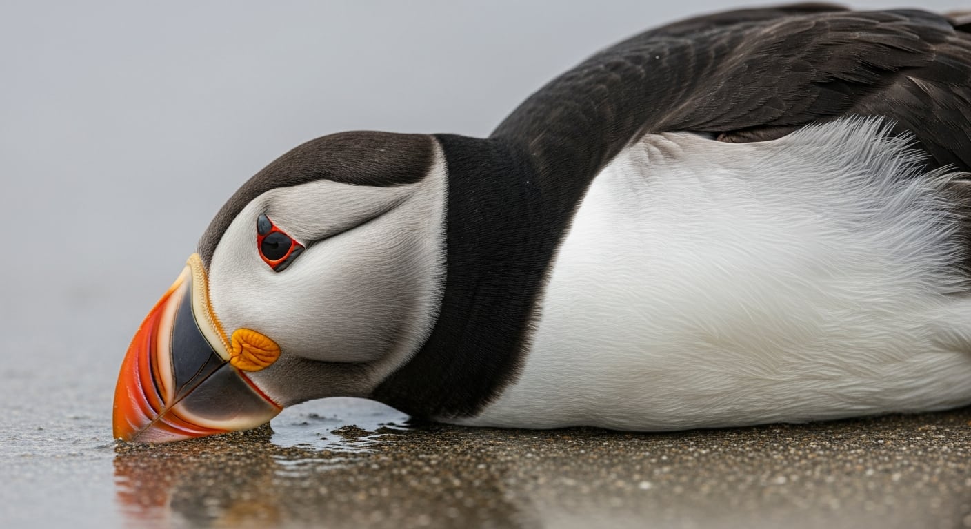 El mayor varamiento de aves marinas en una década afecta a frailecillos, araos y alcas en las costas europeas (Imagen Ilustrativa Infobae)