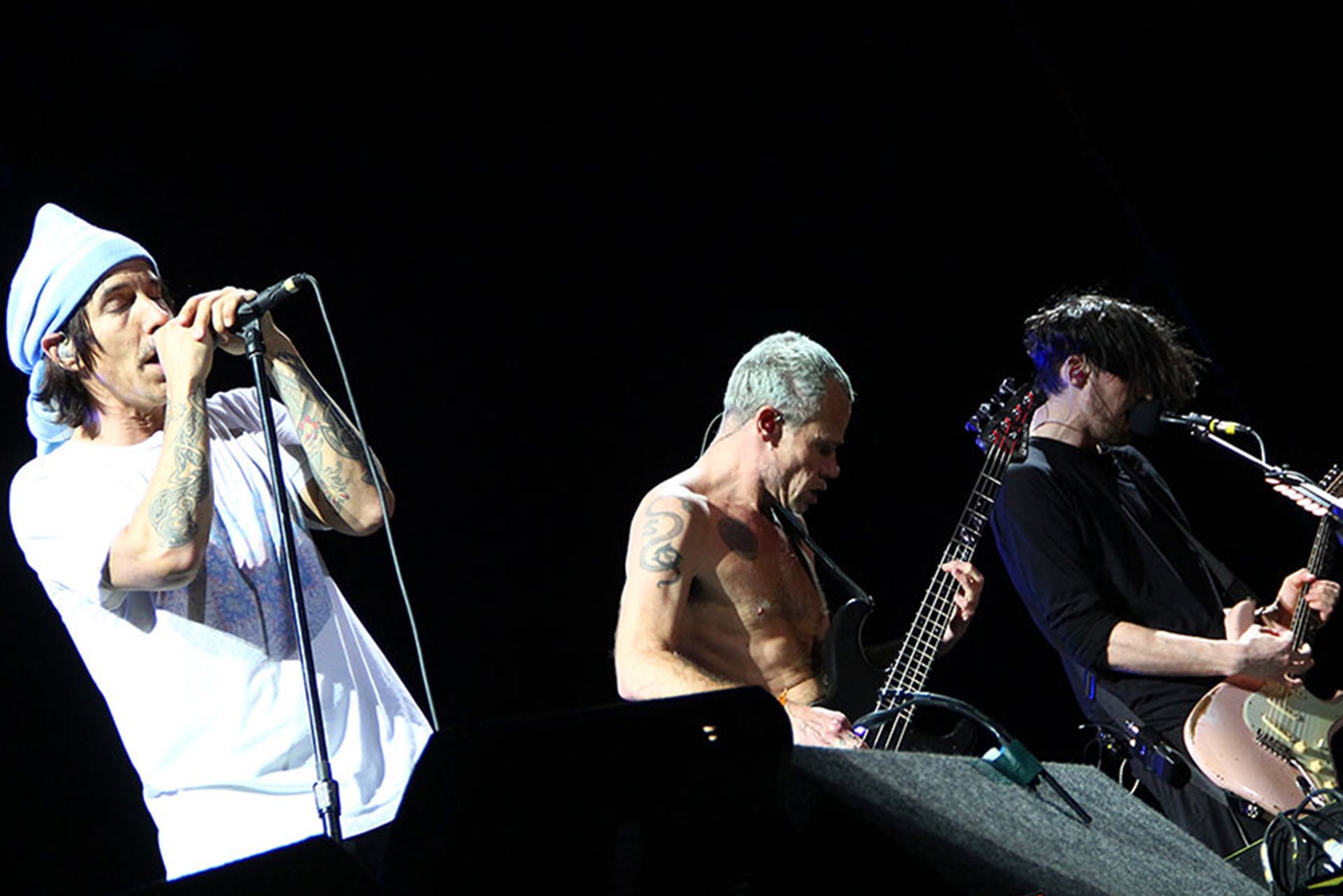 Red Hot Chili Peppers en la primera edición de Lollapalooza Argentina en 2014 (Anabella Nolasco)