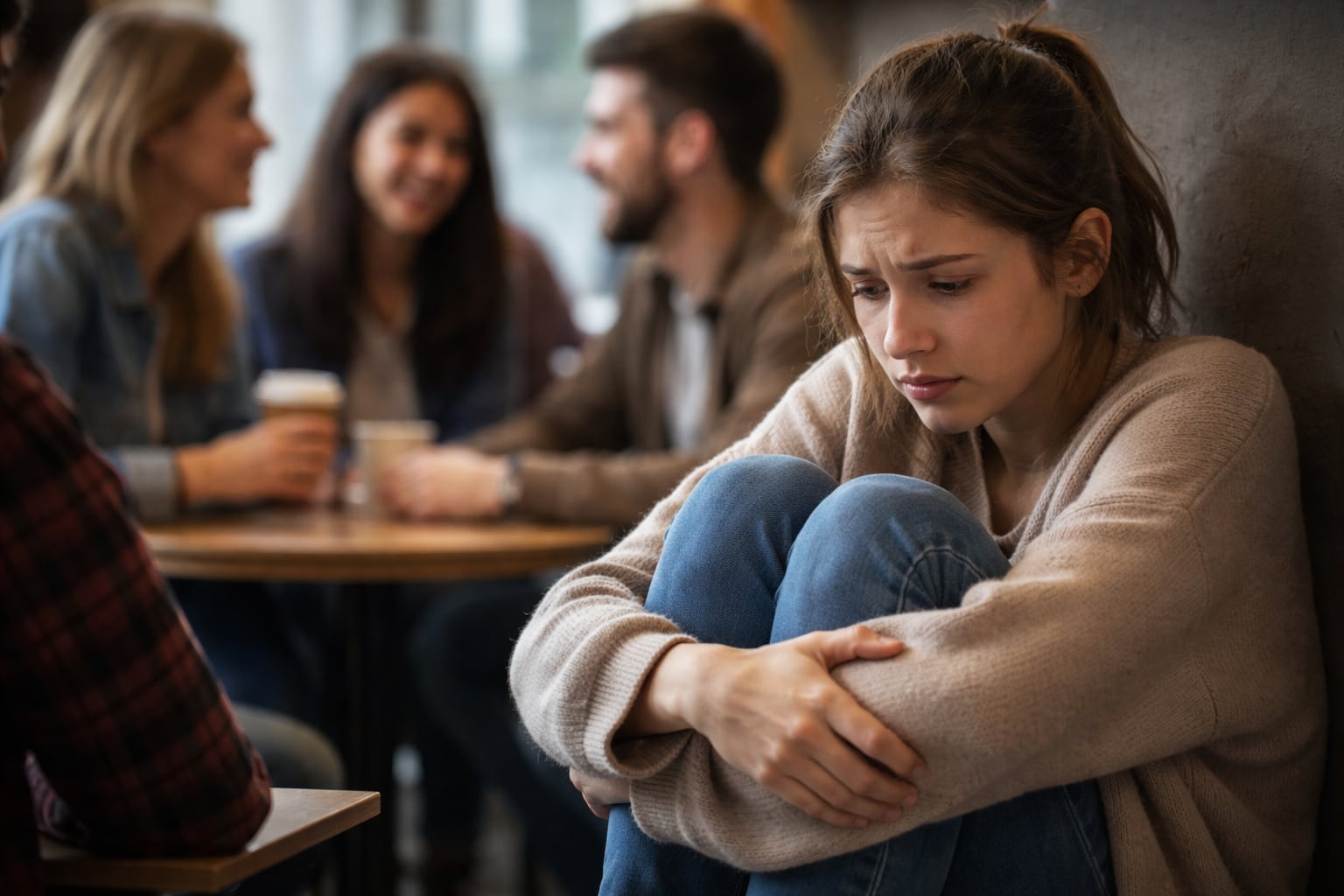 La fobia social es un tipo de trastorno de ansiedad (VisualesIA)