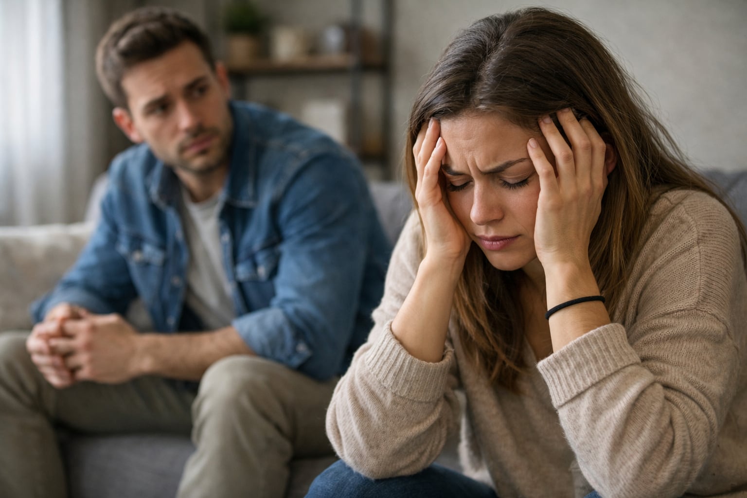 El estrés sostenido, los cambios vitales como una separación y la predisposición genética se encuentran entre los principales desencadenantes de la ansiedad, según especialistas (Imagen Ilustrativa Infobae)