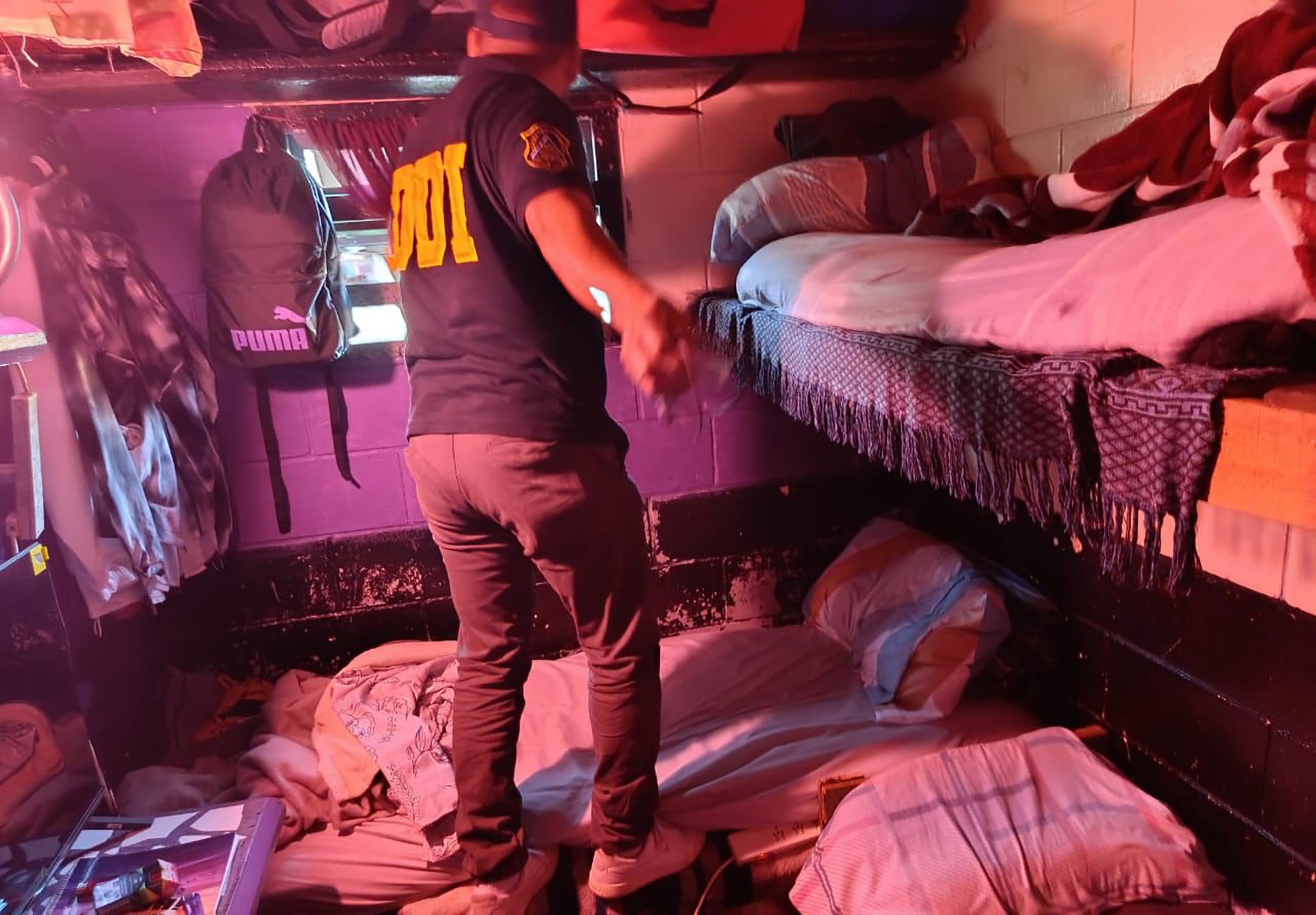 La celda desde la que operaban