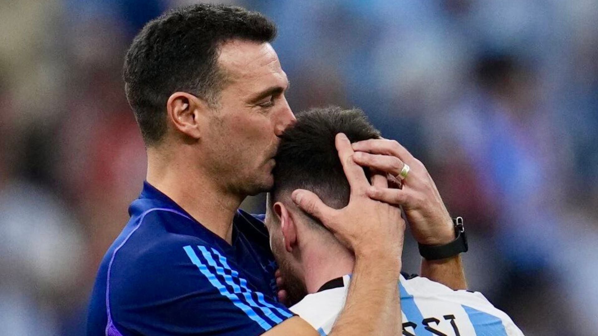 El DT y el líder. Messi llegará al Mundial 2026 con 39 años (EFE)